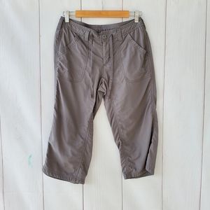 The North Face gray shorts capri